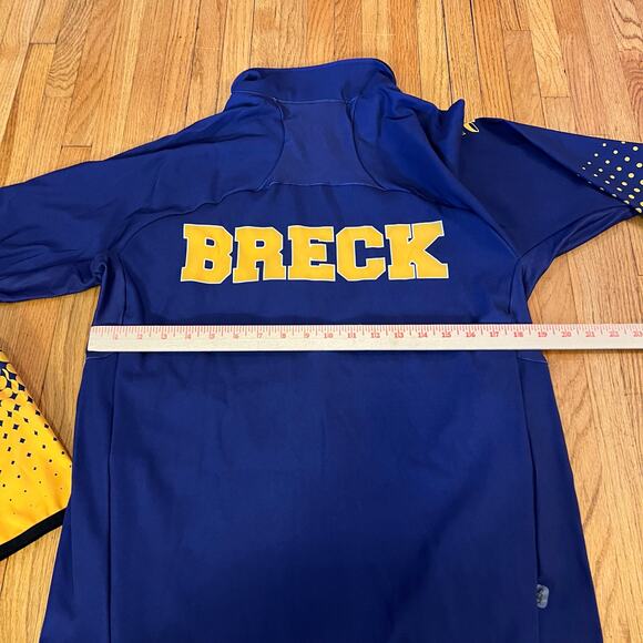 Podium Wear Jacket Adult Large Breck Nordic Ski Zip Performance Running Coat - Picture 5 of 8